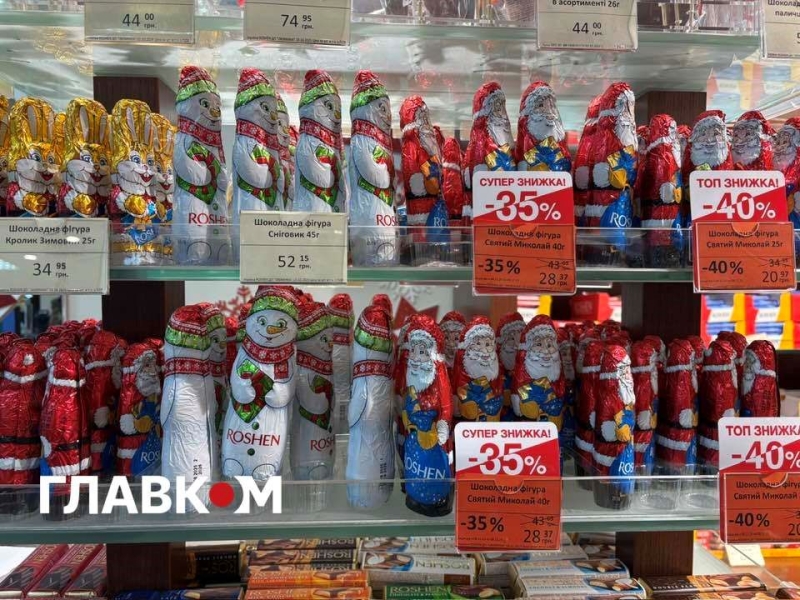 Подарунки від Святого Миколая. Скільки коштують солодощі та святкові набори у супермаркетах Києва