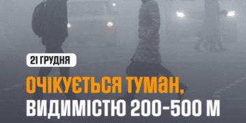 Дороги зникнуть у тумані: що чекати на Тернопільщині вже завтра