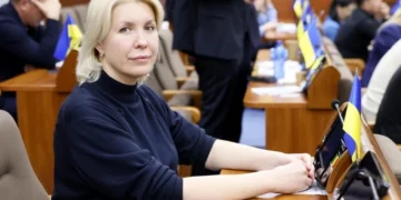 Фракцію «Удар» у Київраді очолила Мирослава Смірнова, двоє співголів склали повноваження