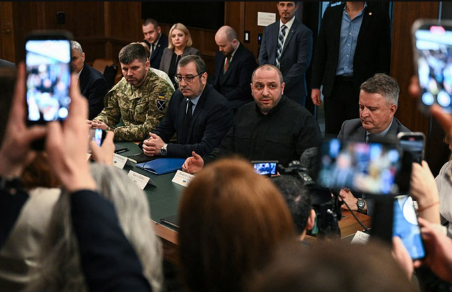 Умєров і Віткофф розповіли про перебіг переговорів щодо "мирного плану"