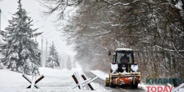 Суне циклон з Балтики: дорожники в Харківській області перейшли на посилений режим роботи