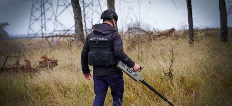 У Запорізькій області рятувальники знешкодили міну і саморобний вибуховий пристрій