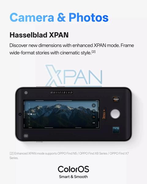 ColorOS отримала оновлення наприкінці 2025 року: нові функції камери та системні зміни