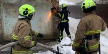 У Запоріжжі через пічне опалення спалахнув гараж