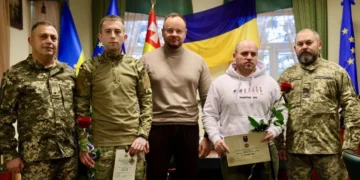 Двоє бійців ЗСУ отримали високі нагороди в Луцьку