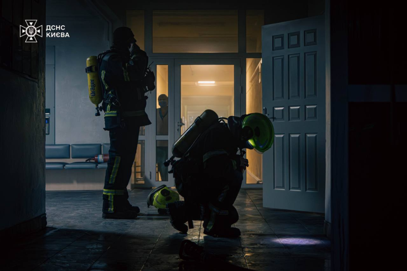 У Святошинському районі Києва спалахнуло реанімаційне відділення лікарні