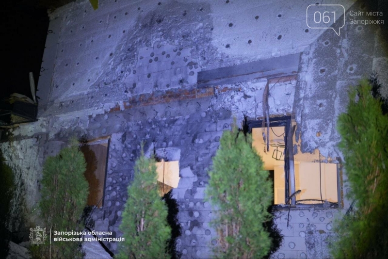 Внаслідок атаки БпЛА у Запоріжжі постраждали щонайменше двоє людей