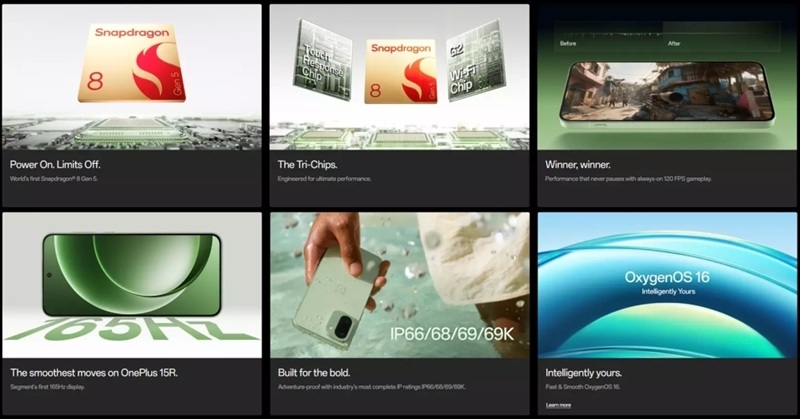 Офіційно: глобальна презентація OnePlus 15R відбудеться 17 грудня — це перший смартфон на світовому ринку з чипсетом Snapdragon 8 Gen 5