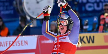 Гірські лижі. Третя перемога в кар’єрі: німкеня виграла швидкісний спуск КС