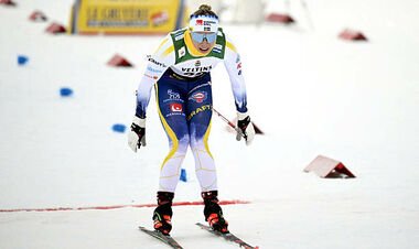 Лижні гонки. Шведській подіум та падіння: як пройшов жіночий спринт КС