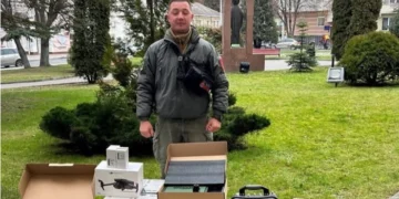 Луцька громада передала військовим підрозділам ЗСУ техніку та обладнання