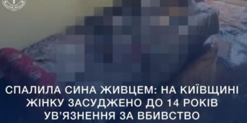 На Київщині мати спалила живцем сина