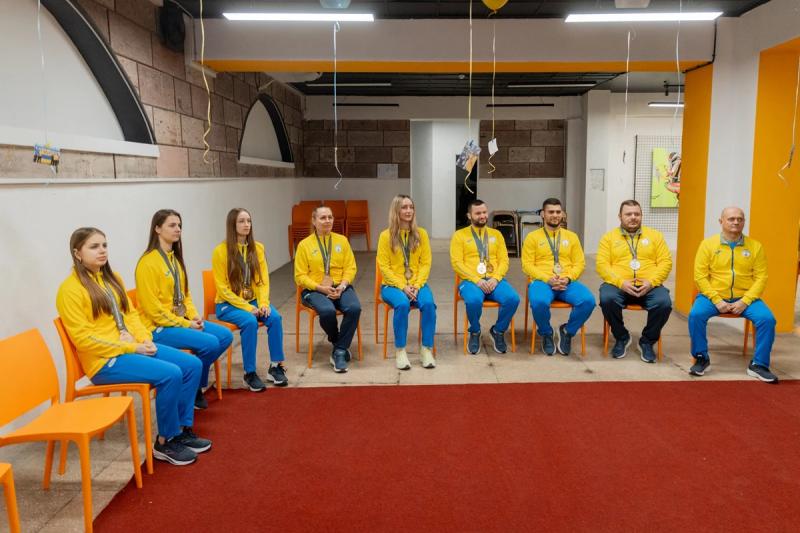 На Полтавщині відбулася зустріч-подяка призерам XXV Дефлімпійських ігор у Токіо