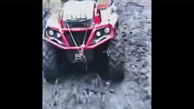 На Сумщині спалили цілу колону російських квадроциклів