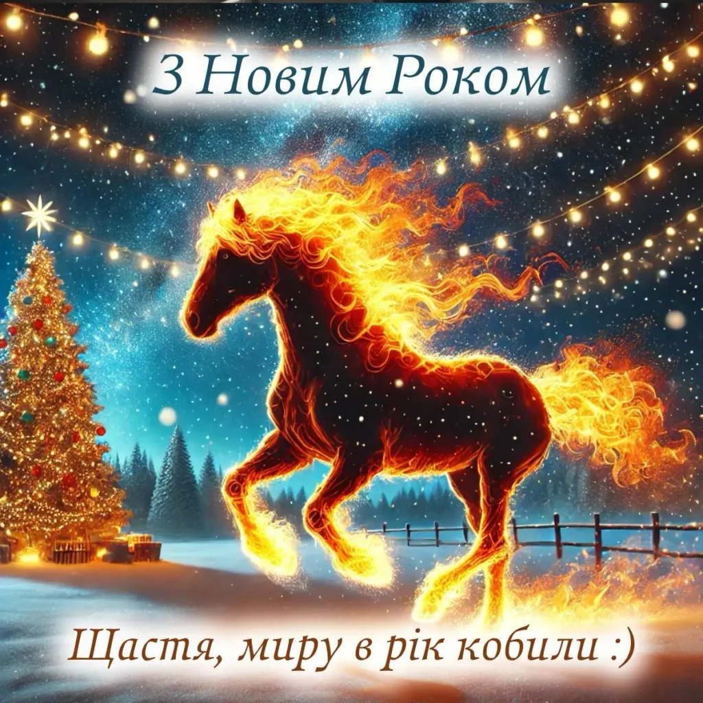 гарні привітання з новим роком 2026