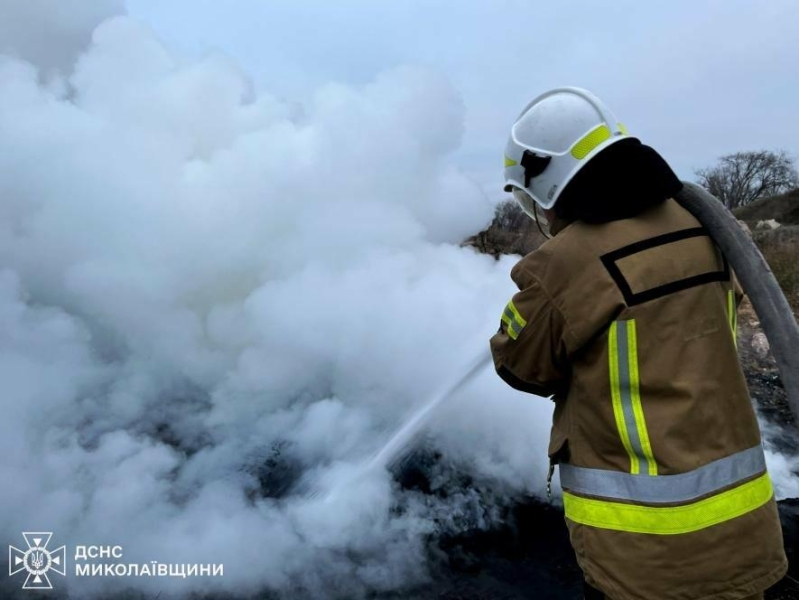 Шість пожеж за добу: на Миколаївщині горіли будинки, гараж і сміття