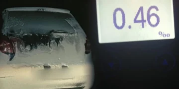 У Луцьку під час комендантської години зупинили нетверезого водія