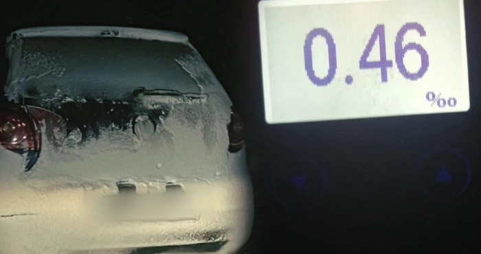 У Луцьку під час комендантської години зупинили нетверезого водія