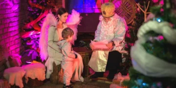 У Луцьку за три дні Резиденцію Святого Миколая в укритті відвідали 700 дітей