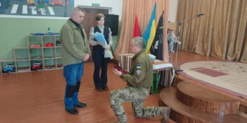 У Підгайцівському ліцеї вшанували полеглих воїнів та передали державні нагороди їхнім родинам
