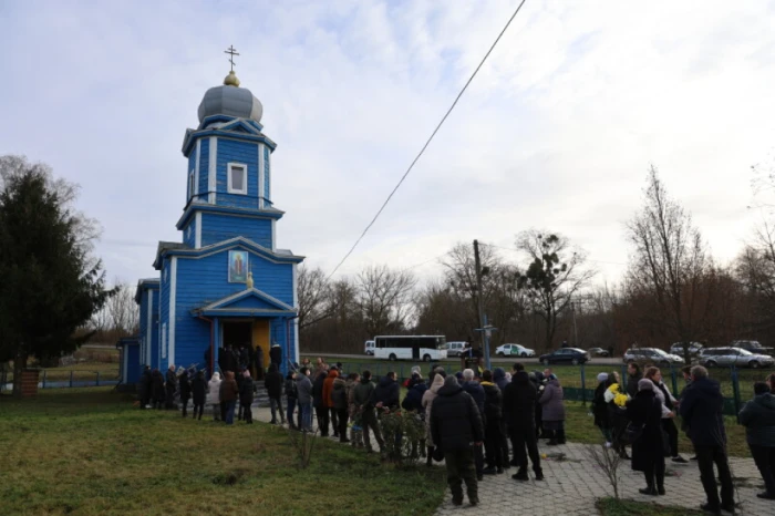 У селі Городок попрощалися з Георгієм Гайдаєм, який загинув у Запорізькій області у 2024 році