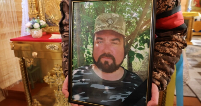 У селі Городок попрощалися з Георгієм Гайдаєм, який загинув у Запорізькій області у 2024 році