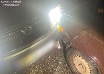 У Сумах сталася ДТП, коли водій виїхав на зустрічну смугу