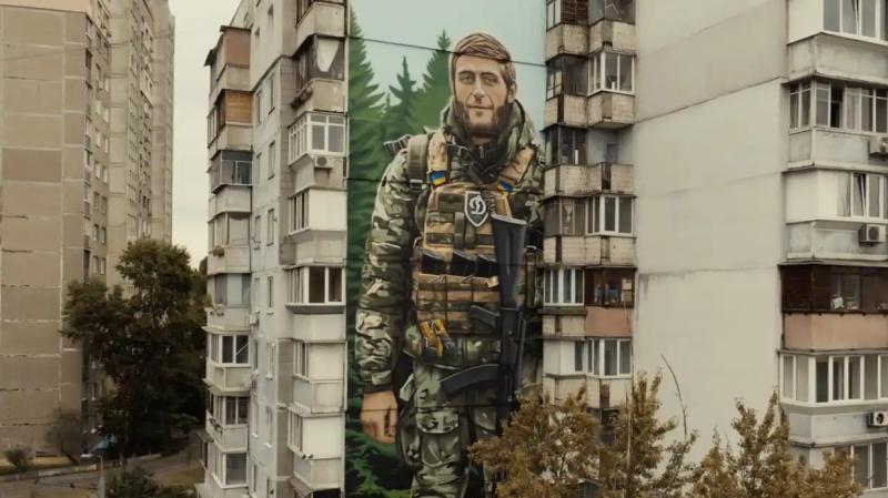 У відеозверненні Президента з нагоди Дня Збройних Сил України показані мурали в Україні та світі, присвячені українським захисникам