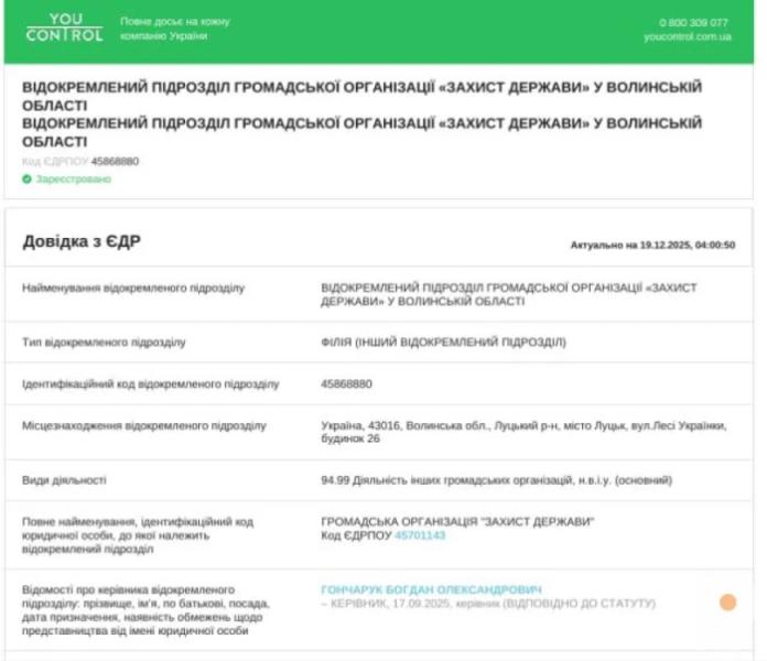 &laquo;Захист держави&raquo; відхрещується від нардепа Савчука. Пояснюємо, чи їх пов&rsquo;язують безпідставно