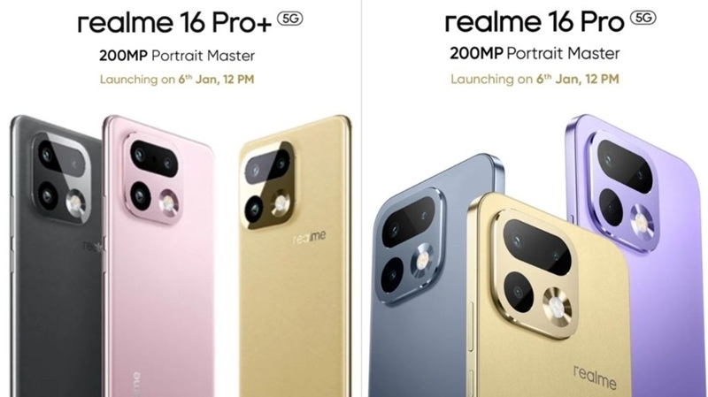 Майстри портретної зйомки: Realme представила смартфони Realme 16 Pro і Realme 16 Pro+ з камерами 200 Мп і яскравими AMOLED-дисплеями