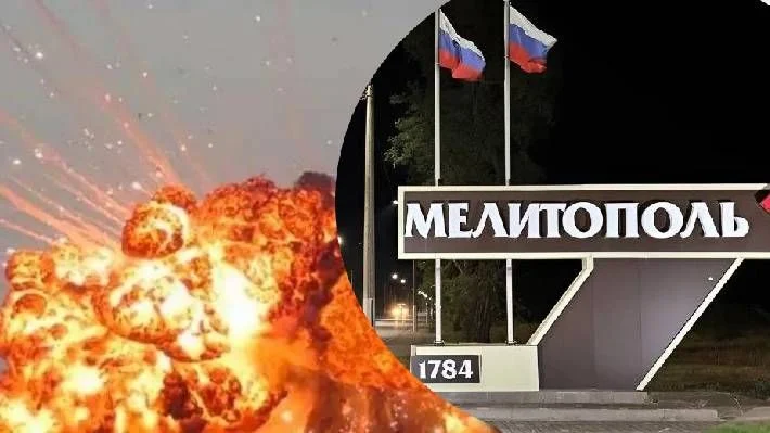 Протикорабельна ракета &laquo;Нептун&raquo;, дрони та спалахи біля аеродрому: ніч потужних вибухів у Мелітополі та Бердянську