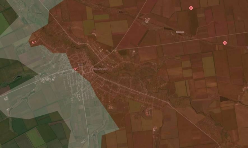 Ворог просунувся у Гуляйполі і біля адмінкордону Запорізької і Дніпропетровської областей, &ndash; DeepState