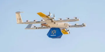 Wing розширює доставку дронами ще на 150 магазинів Walmart у США