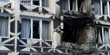 Удар по лікарні в Києві був цілеспрямованим. Заява ДСНС