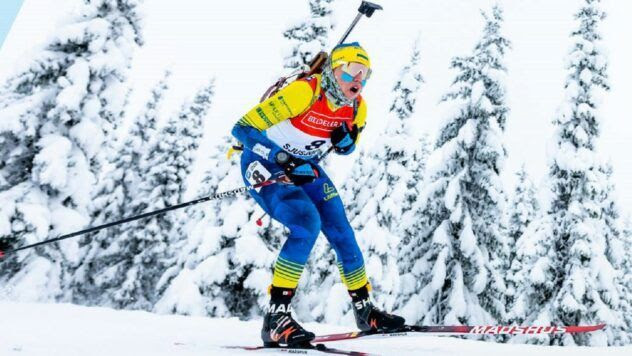 Анастасія Меркушина завоювала «золото» на ЧЄ-2026 з біатлону