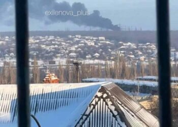 Українські дрони атакували електропідстанцію в окупованому Луганську, – ФОТО, ВІДЕО