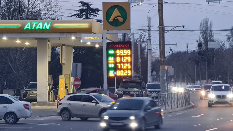 У перший тиждень січня в Криму різко зросли ціни на бензин