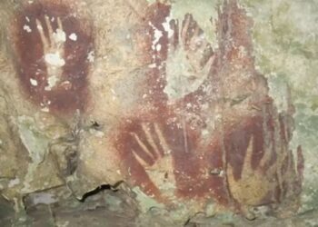 В Індонезії знайшли найдавніший у світі відбиток людської долоні