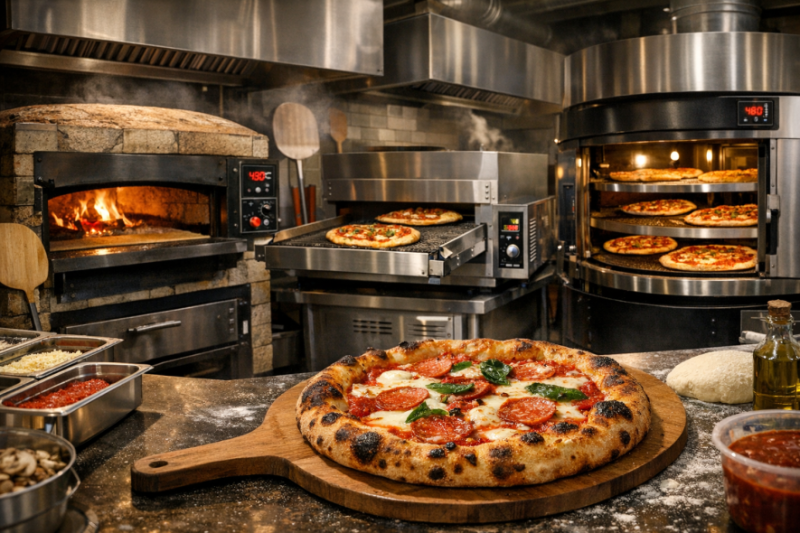 Професійні печі для піци: як обрати обладнання, яке реально працює на ваш бізнес