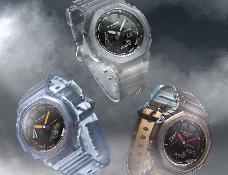 Casio представила три нові G-Shock GA-2100K із напівпрозорим корпусом: стартували передзамовлення
