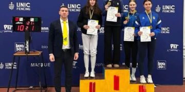 Дніпрянка здобула «бронзу» чемпіонату України з фехтування