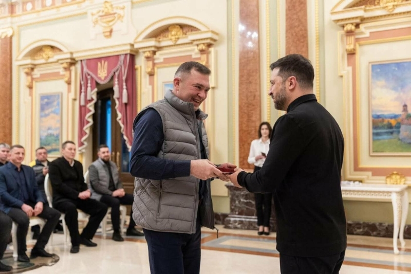 Енергетик Криворізької ТЕС Ігор отримав орден «За мужність» III ступеня