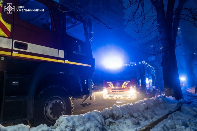 У Хмельницькому на вулиці Подільській сталася пожежа в житловому будинку
