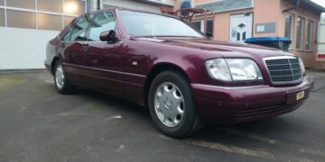 Капсула часу: продається дизельний “Кабан” Mercedes-Benz S-Class з пробігом 2000 км (ФОТО)