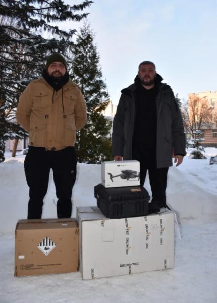 Луцька громада передала  обладнання для семи військових частин