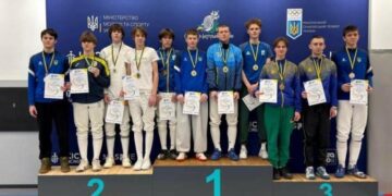 Миколаївські фехтувальники здобули чотири медалі на юніорському чемпіонаті України, – ФОТО