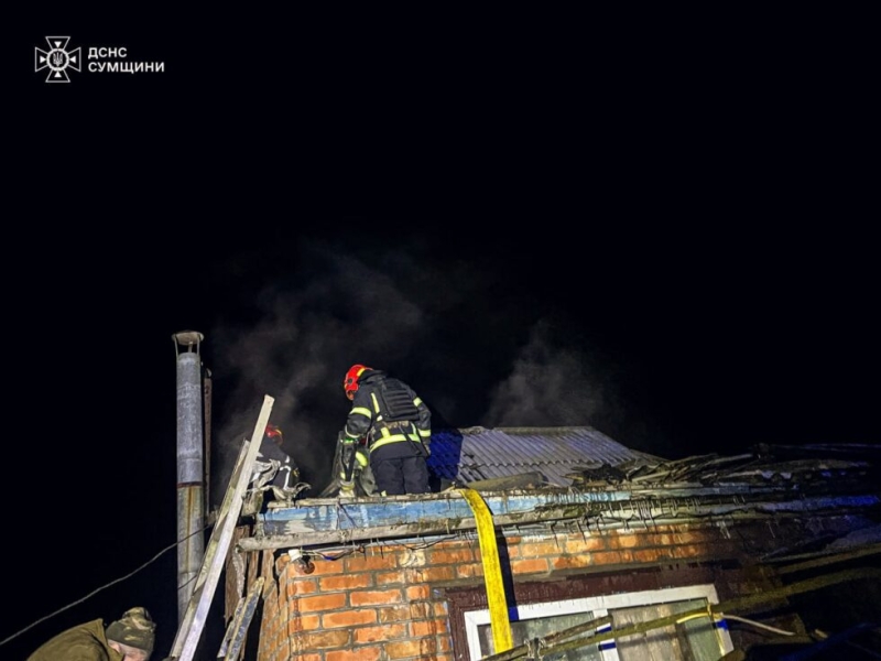 На Роменщині вогнеборці тричі ліквідовували загоряння житлових будинків