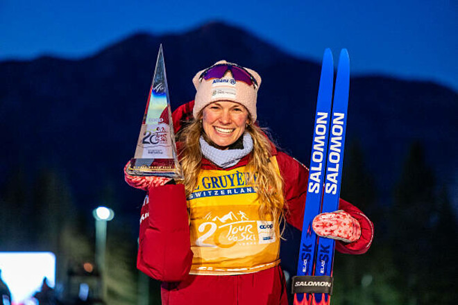 &laquo;Одна мета не шкодить іншій&raquo;. Реакція Діггінс на перемогу на Тур де Скі