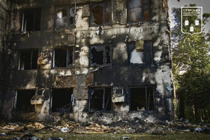 Окупанти атакували Сумську громаду майже 700 разів за рік
