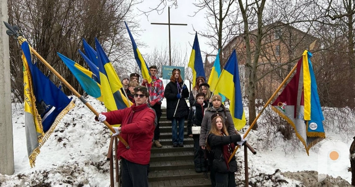 Пам&rsquo;ять про Крути: у Луцьку вшанували 108-му річницю бою. ФОТО